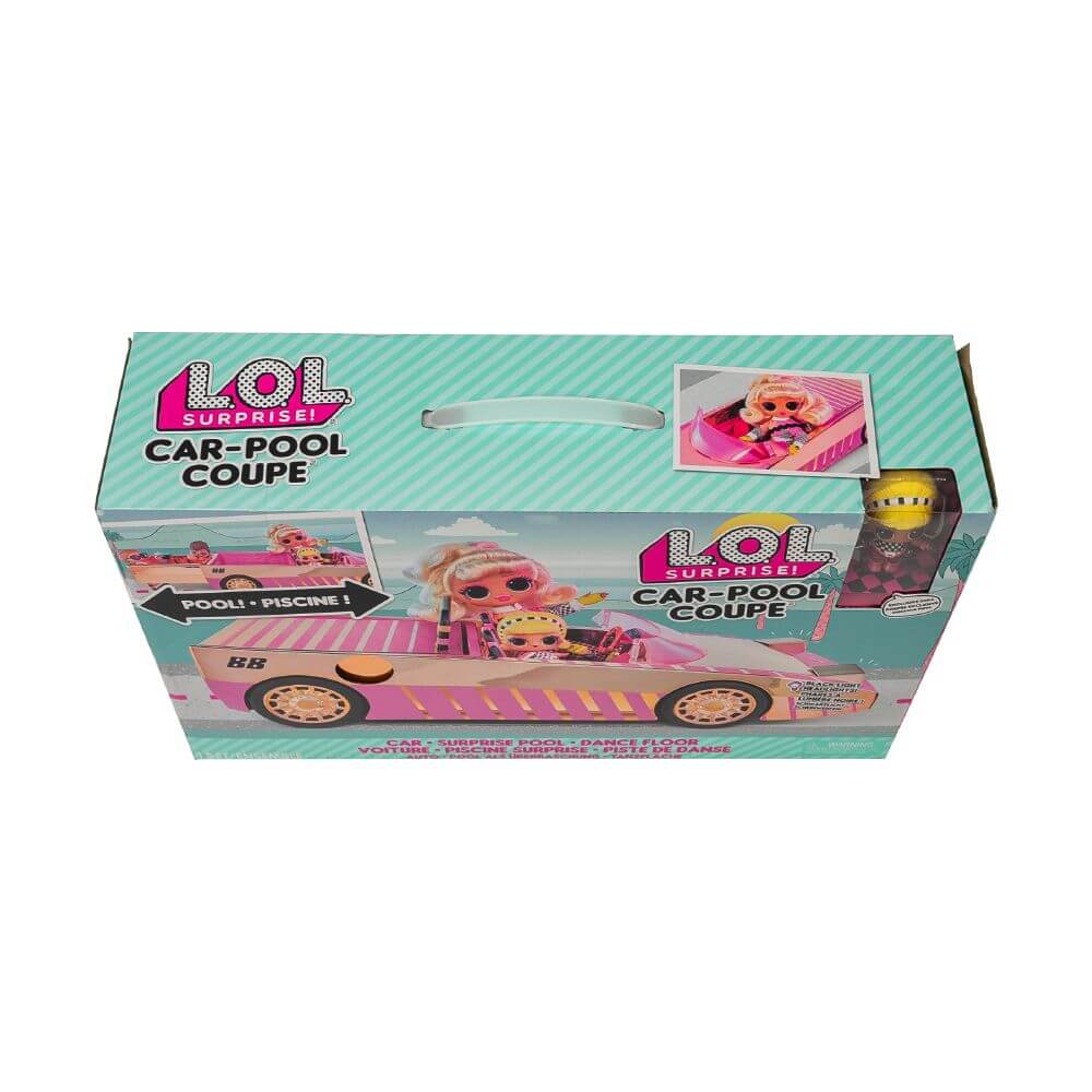 Кукла LOL Surprise Car-Pool Coupe with Exclusive Doll (Автомобиль с бассейном и кукла ЛОЛ) - 3